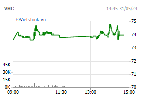 Vhc Stock Chart